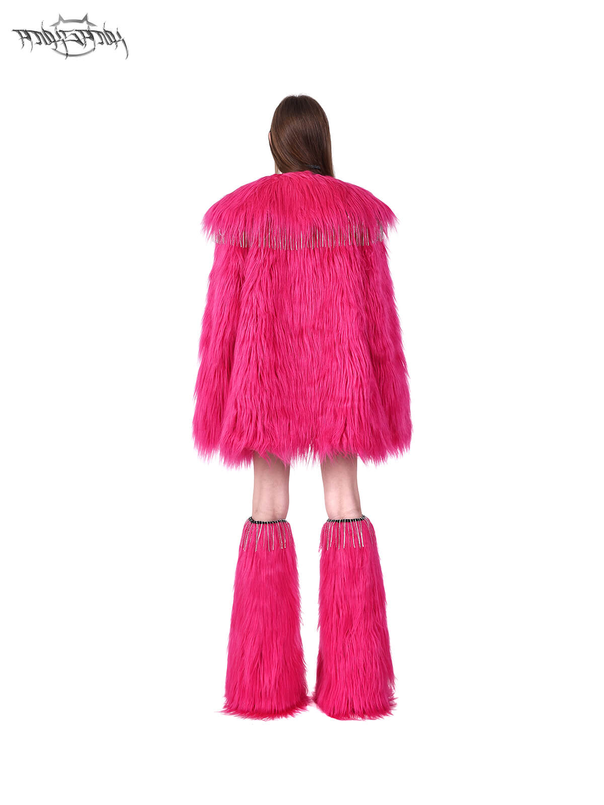 Barbie styled fur coat
